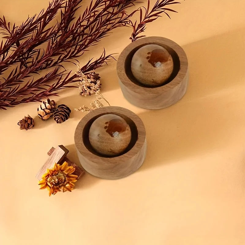 Diffuseur d'Huiles Essentielles en Bois Naturel pour Voiture | Élégance & Bien-être